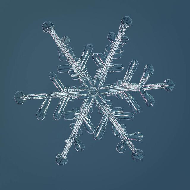 显微镜下的雪花–感受大自然馈赠的美