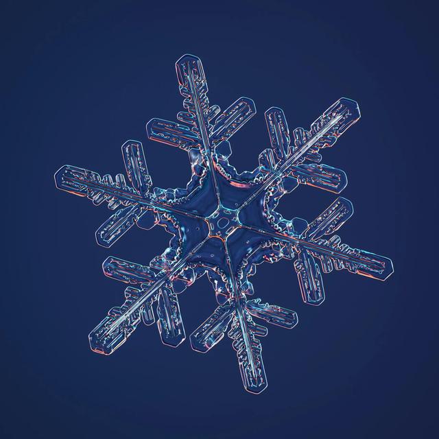 显微镜下的雪花–感受大自然馈赠的美