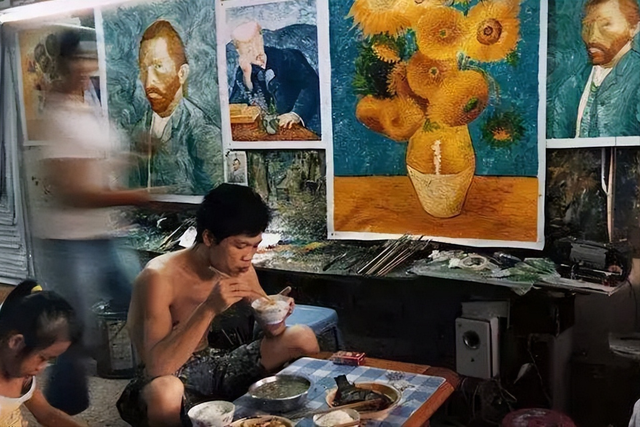 “中国梵高”赵小勇：20年临摹梵高近10万次，画价从百元到万元