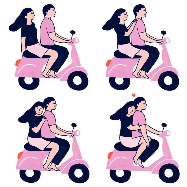 情侣之间超撩人的12种身体接触