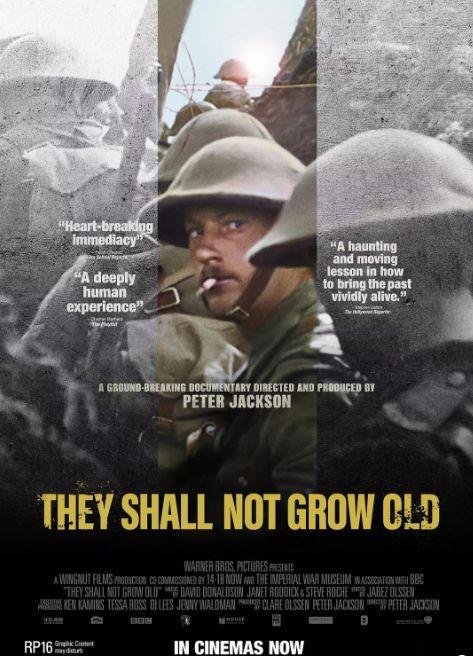 《他们已不再变老》100年后，因为这部神作，他们被永远铭记！